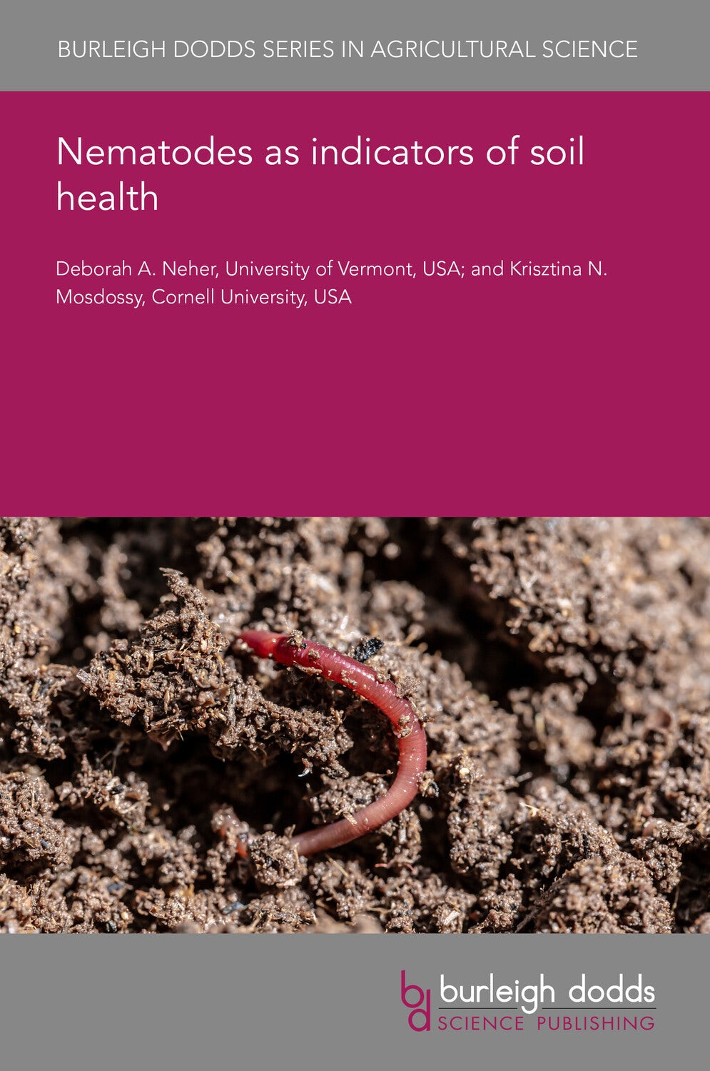 Book cover image for Nematodes as indicators of soil health ISBN: 9781835456286